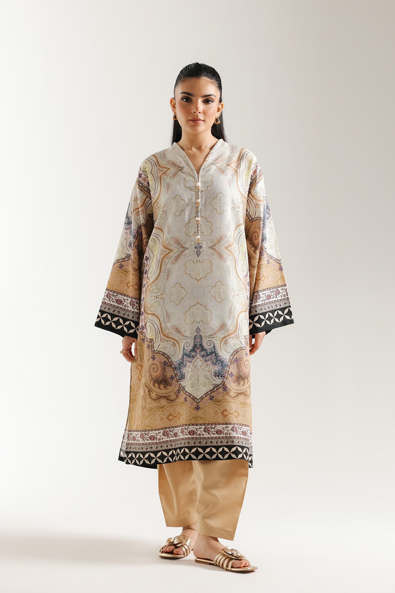 PRINTED SUIT (E7114/102/124)