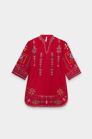 EMBROIDERED TOP (S2E0483/119/414)