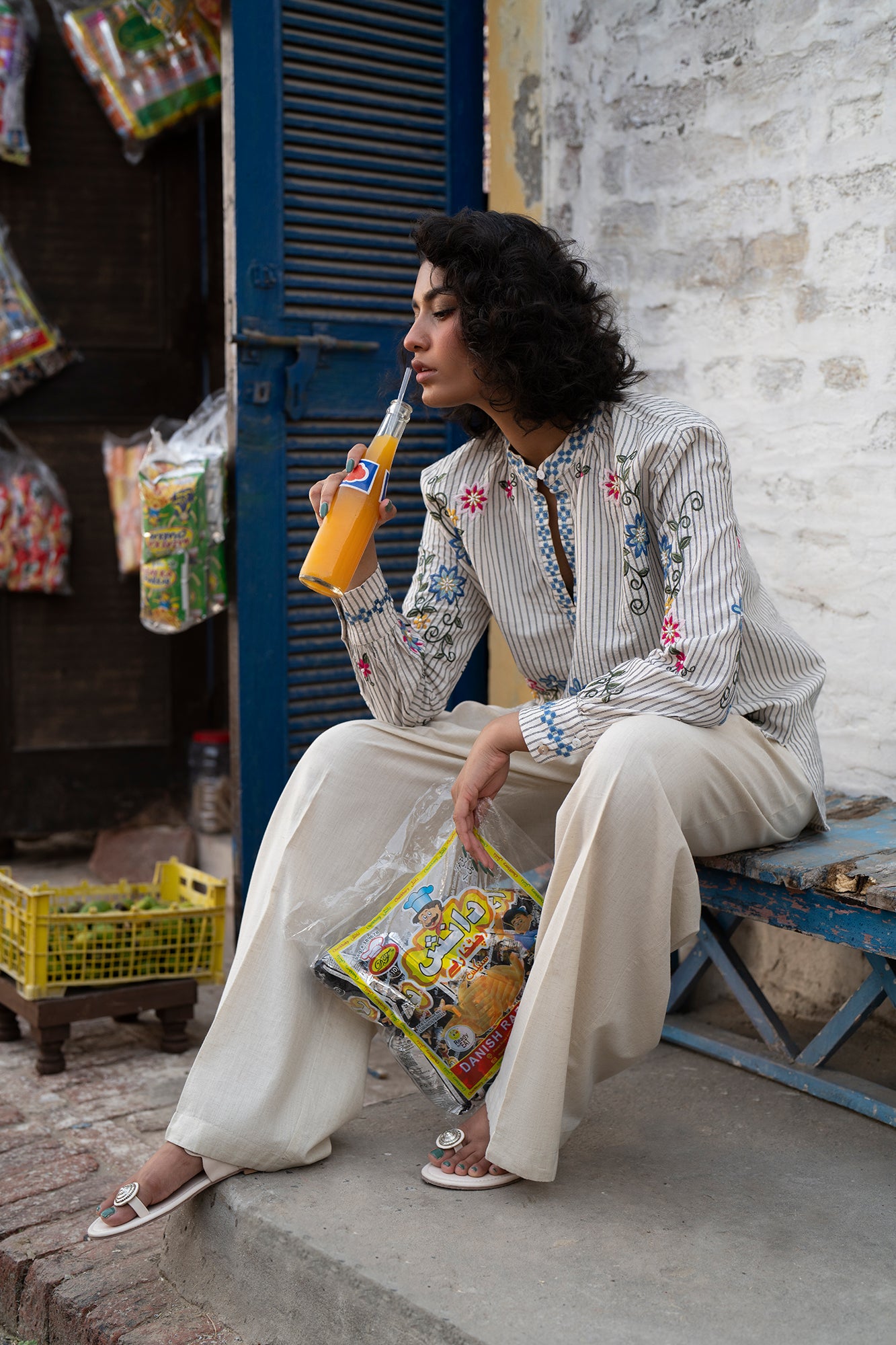 EMBROIDERED KURTI (S2E0494/119/002) - Image 4
