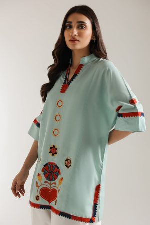 EMBROIDERED SHIRT (S3E6361/102/718)